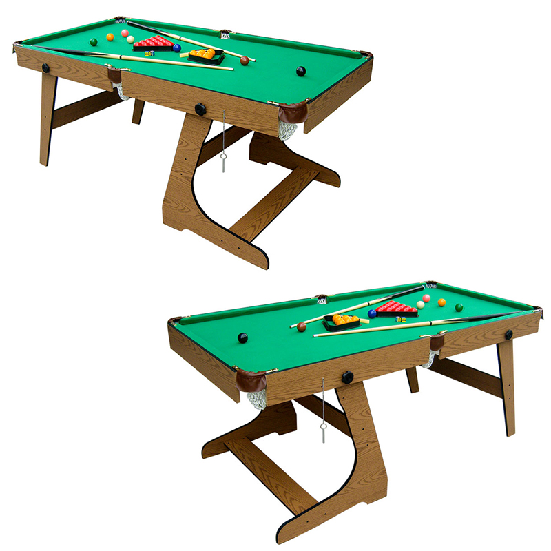 Mini 6 ‘7’ 5 ‘pool table Metal legs for good price stability Red Green Blue 8’ pool table